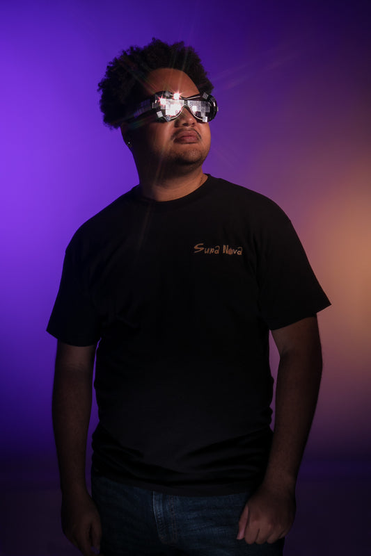 Supa Nova Unisex Black T