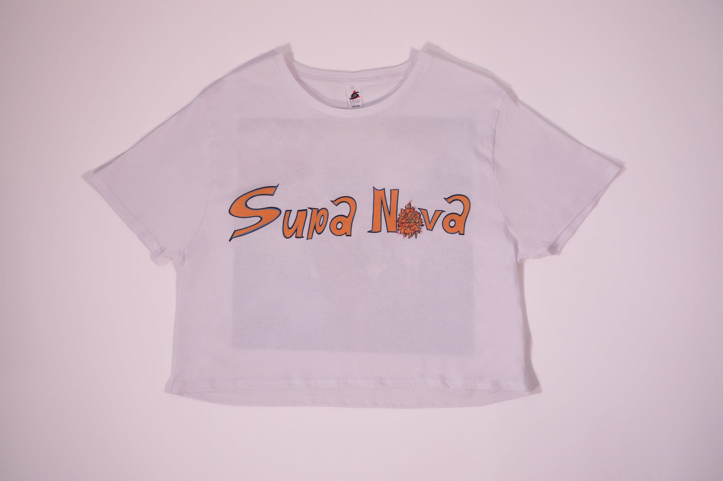 Supa Nova Women's White Crop T