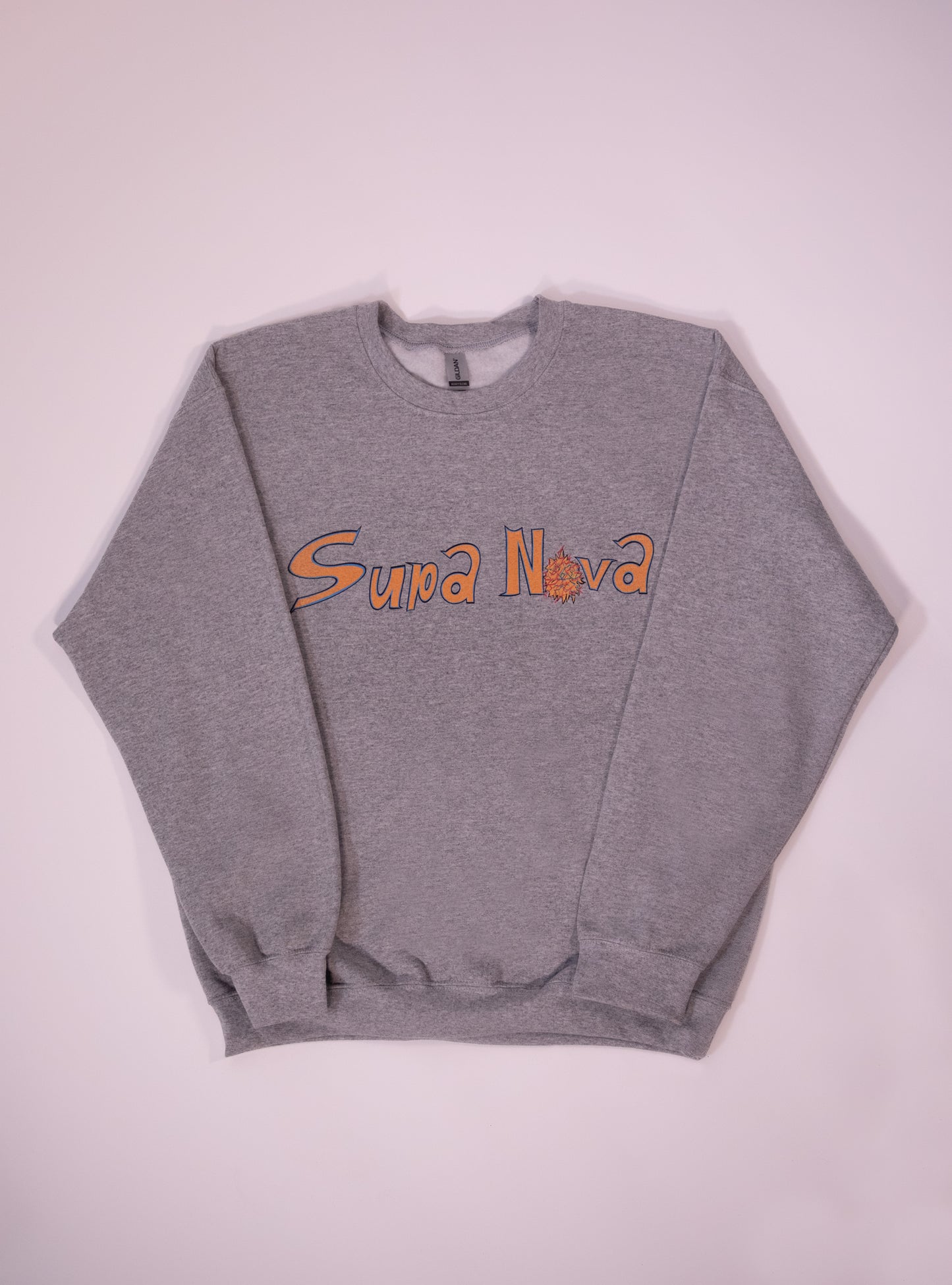 Supa Nova Grey Crewneck