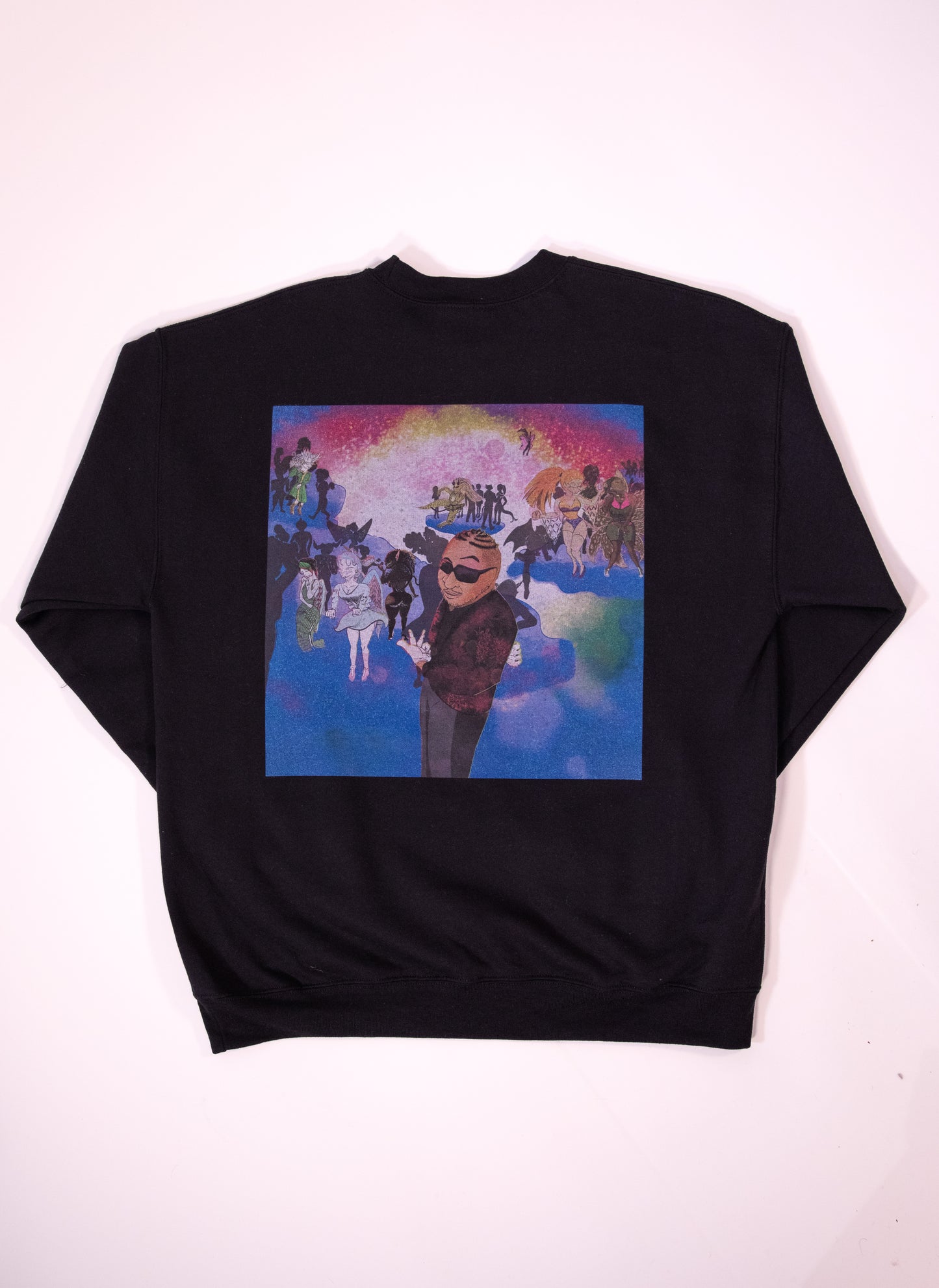 Supa Nova Black Crewneck